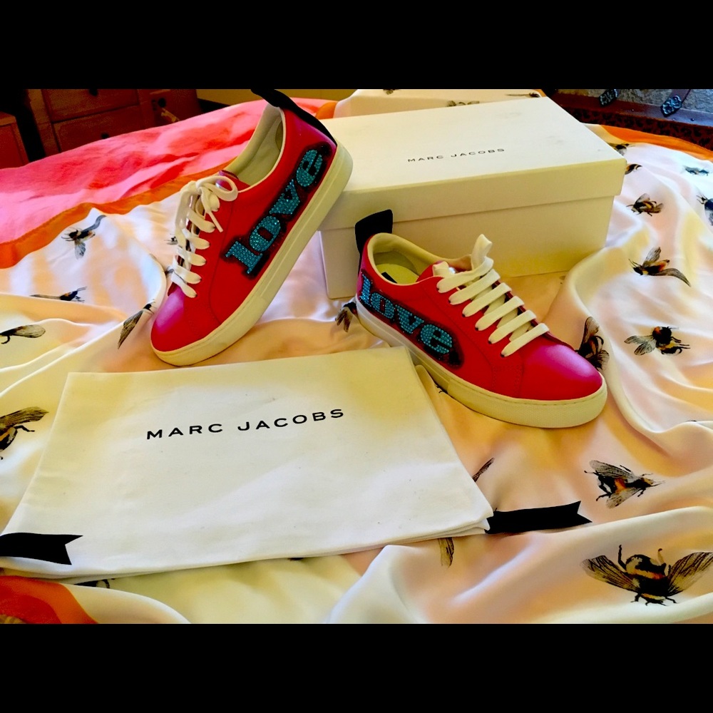 Marc Jacobs love sneaker shoes
